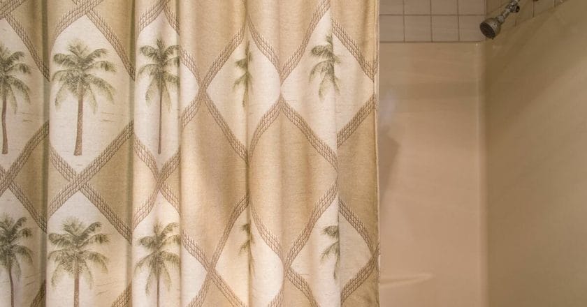 How to Clean a Shower Curtain Without Taking it Down