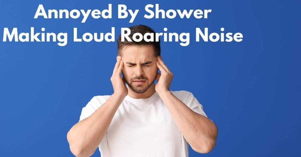 Annoyed By Shower Making Loud Roaring Noise