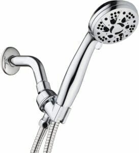 Handheld shower head which come under the types of shower heads