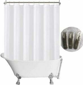 Best Shower Curtain For Clawfoot Tub
