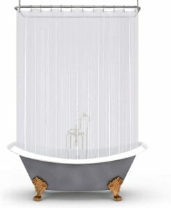 Best Shower Curtain For Clawfoot Tub