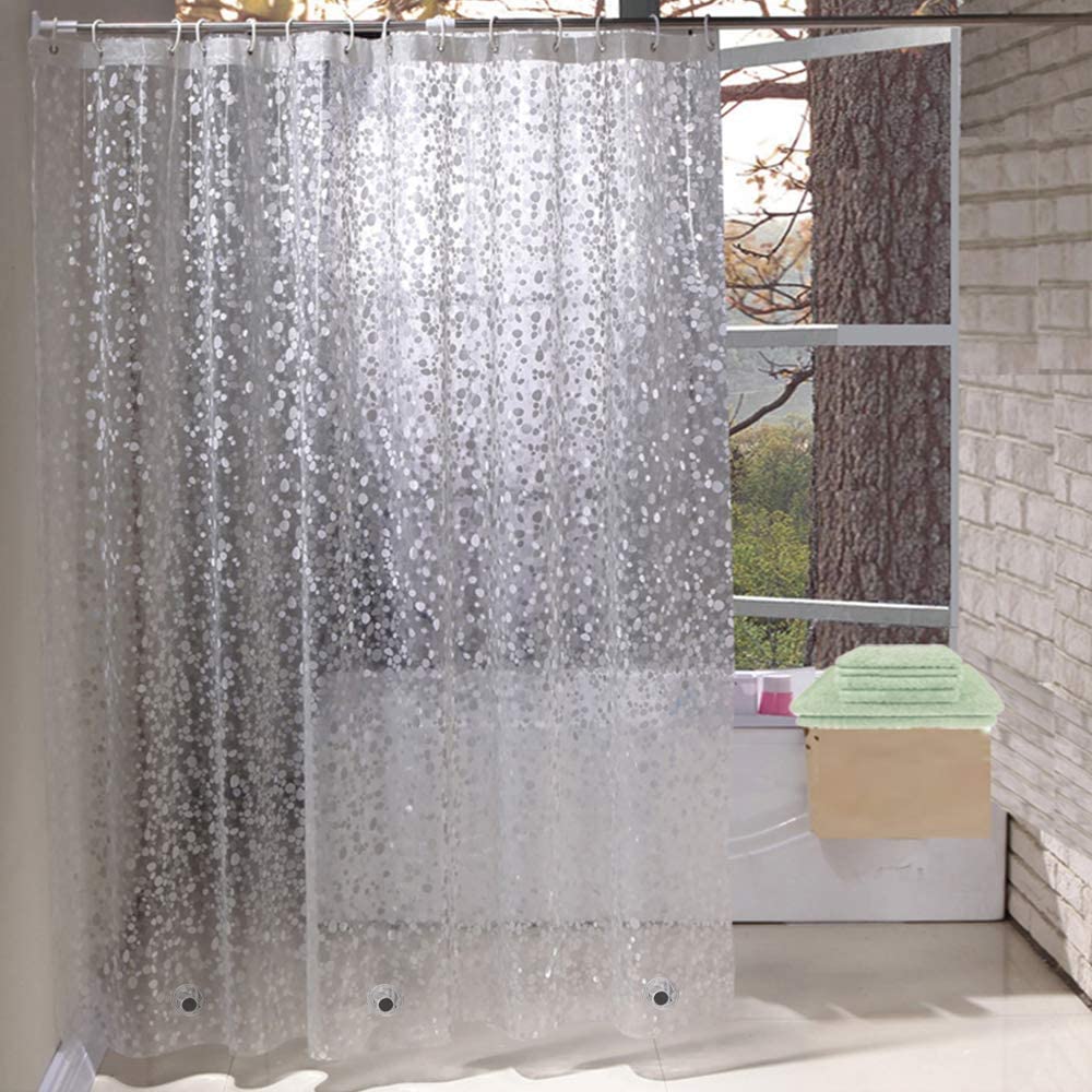 EurCross Extra Long Shower Curtain Liner