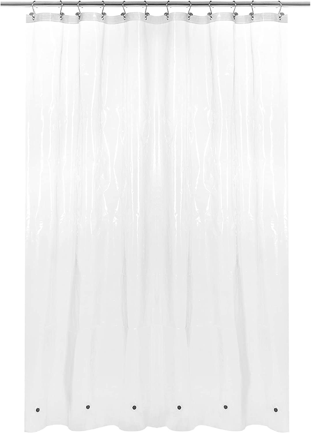  Barossa Design Shower Curtain Liner with 6 Weighted Magnets