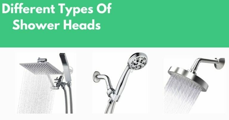 Different Types Of Shower Heads