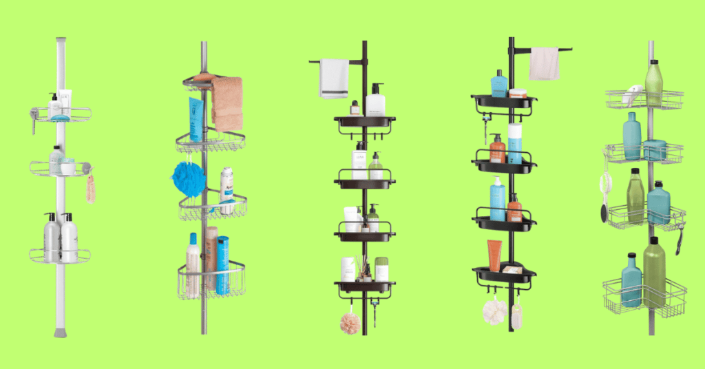 Best Tension Pole Shower Caddy